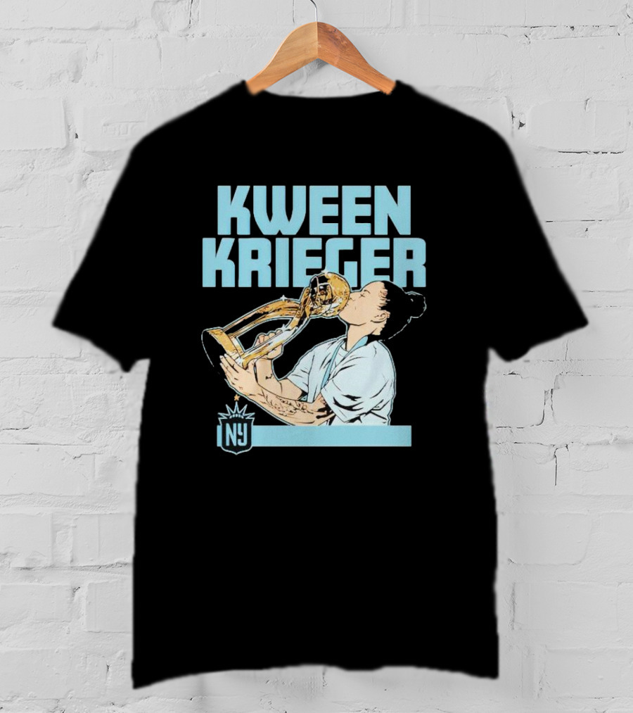 NY GOTHAM FC Kween Krieger Trophy Moment T-Shirt