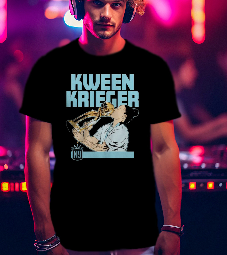 NY GOTHAM FC Kween Krieger Trophy Moment T-Shirt