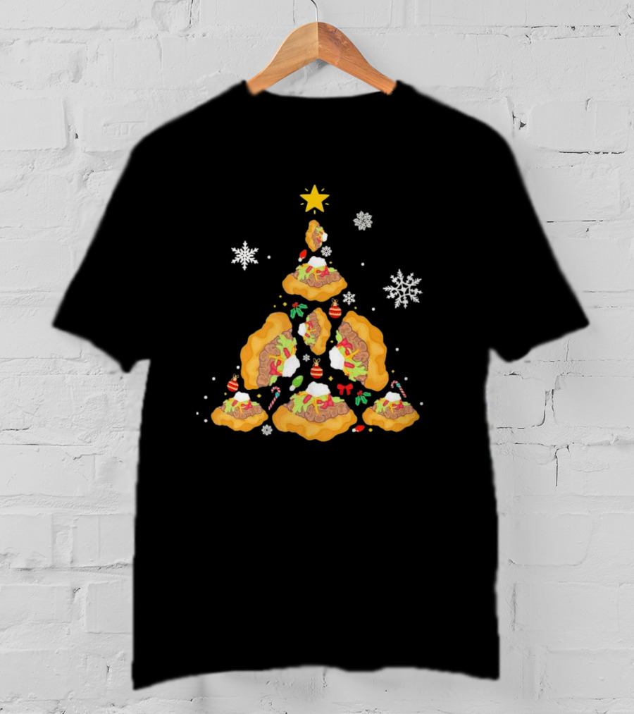 Oh Taco Christmas Tree Festive Holiday Taco Christmas Tree T-Shirt