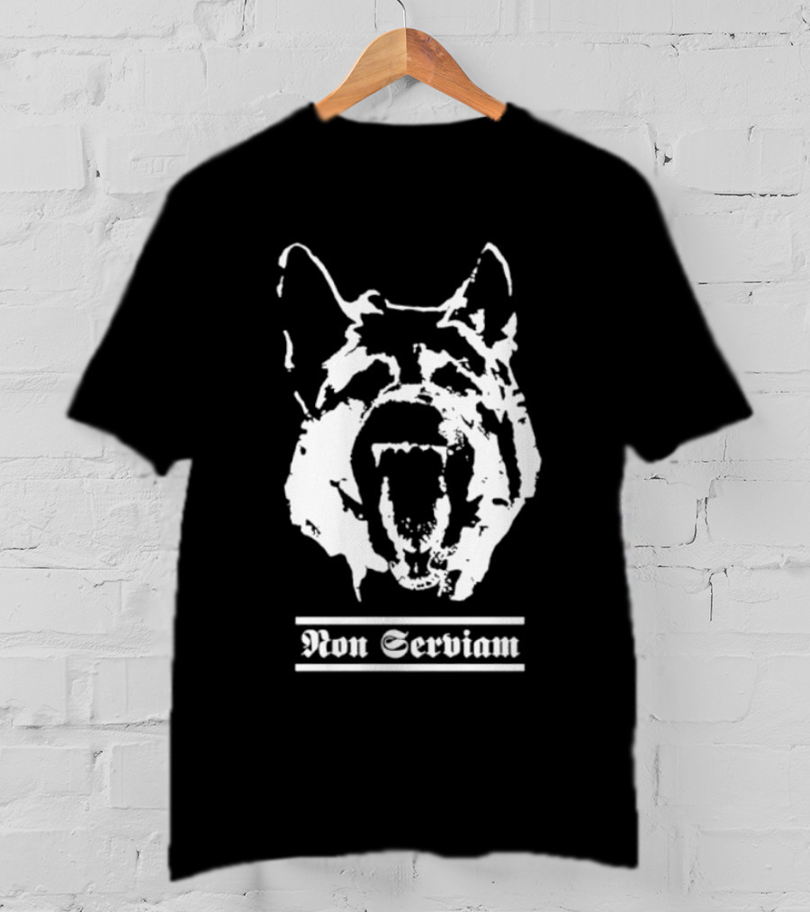 Non Serviam Rabid Dog T-Shirt