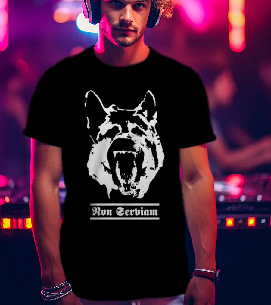Non Serviam Rabid Dog T-Shirt