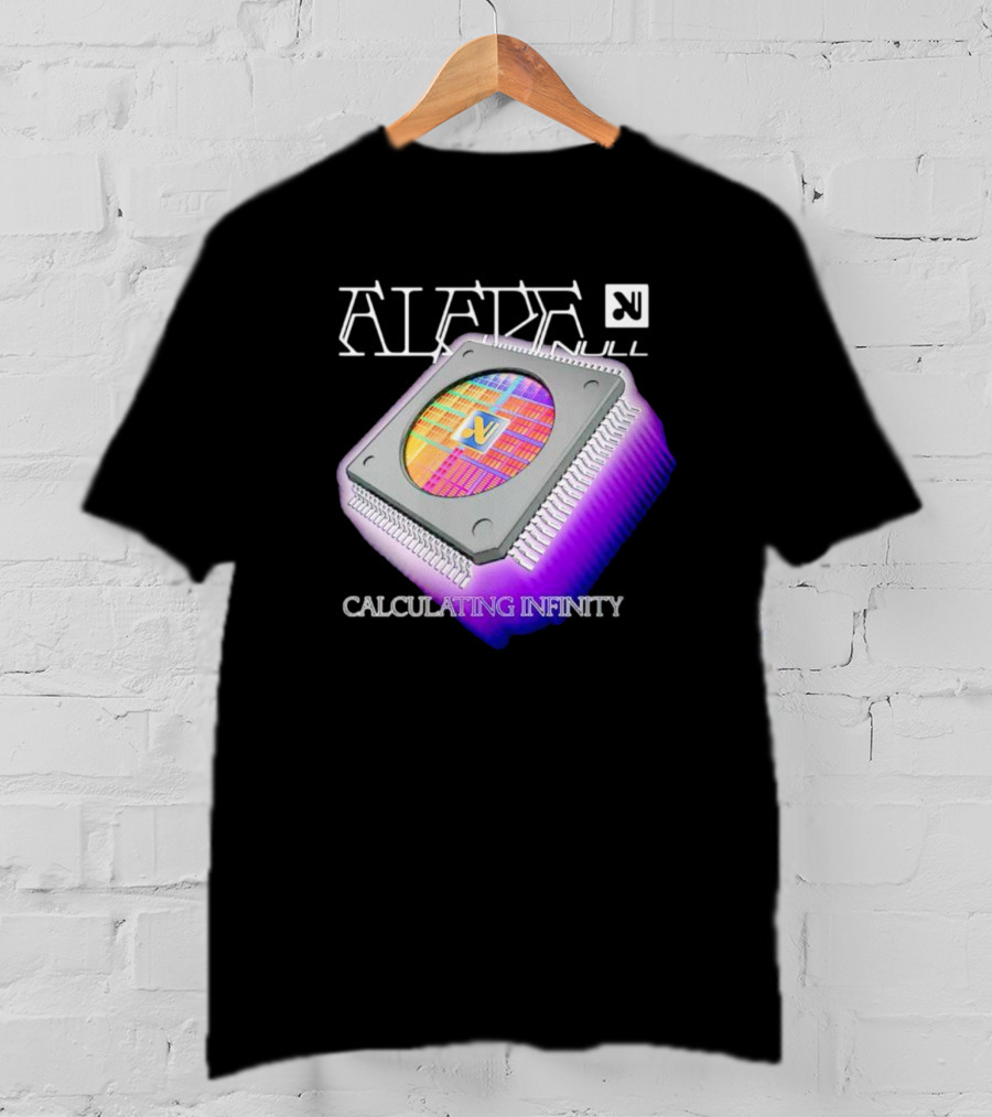 Aleph Null Calculating Infinity With Chip T-Shirt