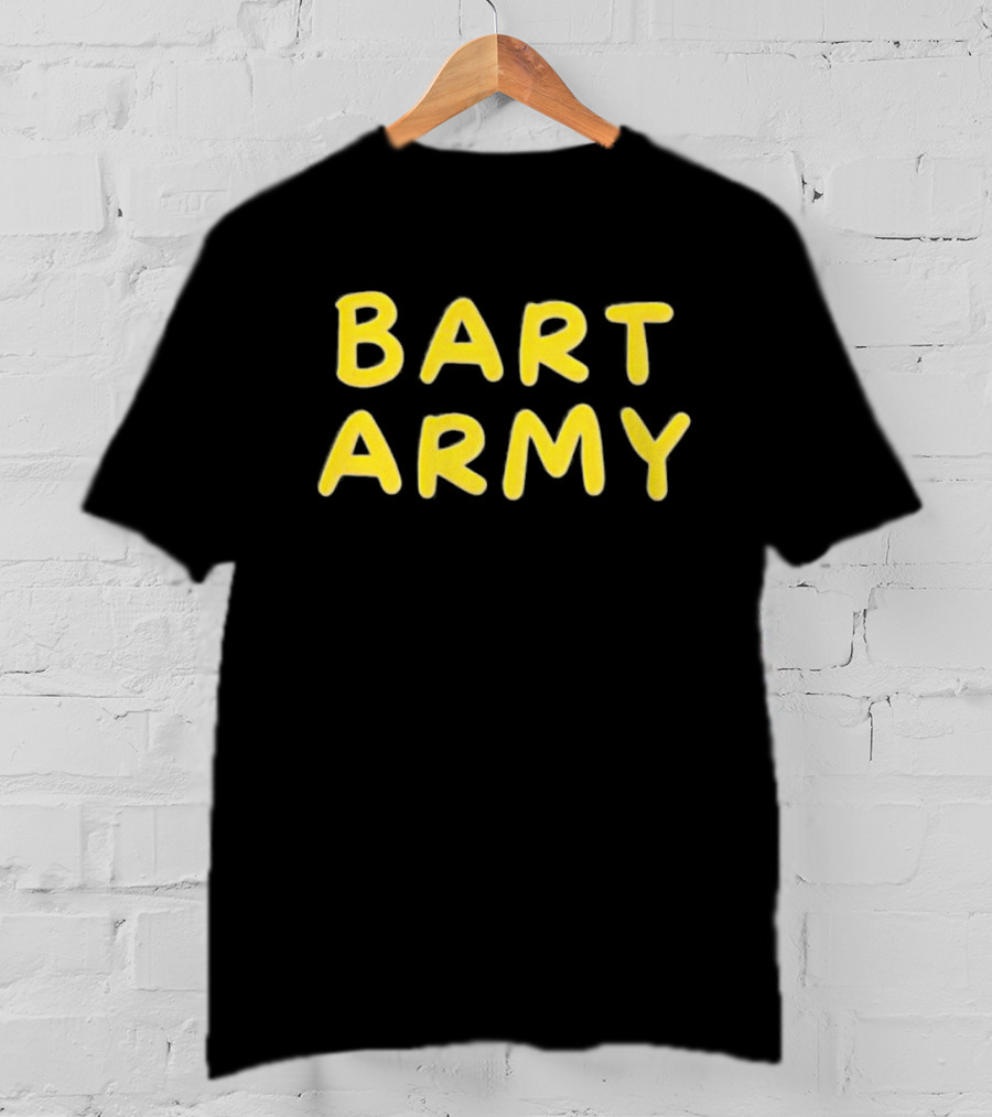 Bart Army Bart Simpson T-Shirt