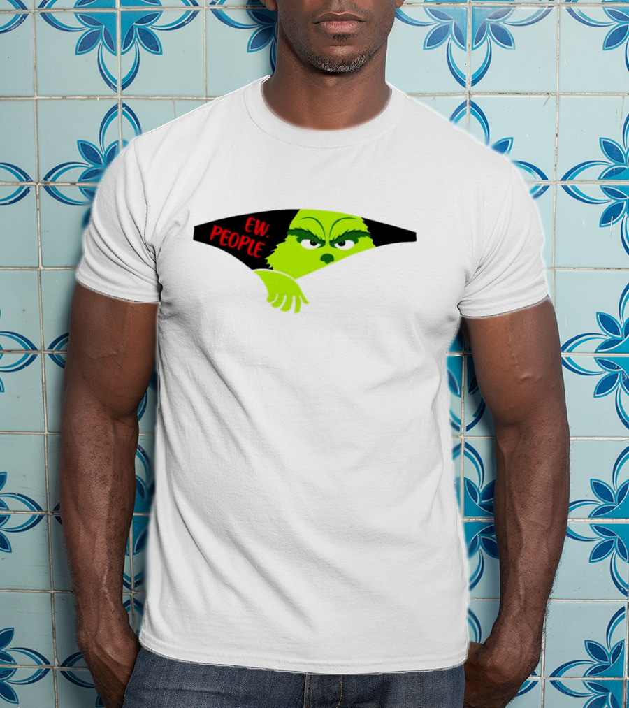 Grich EW People Christmas Green Character T-Shirt