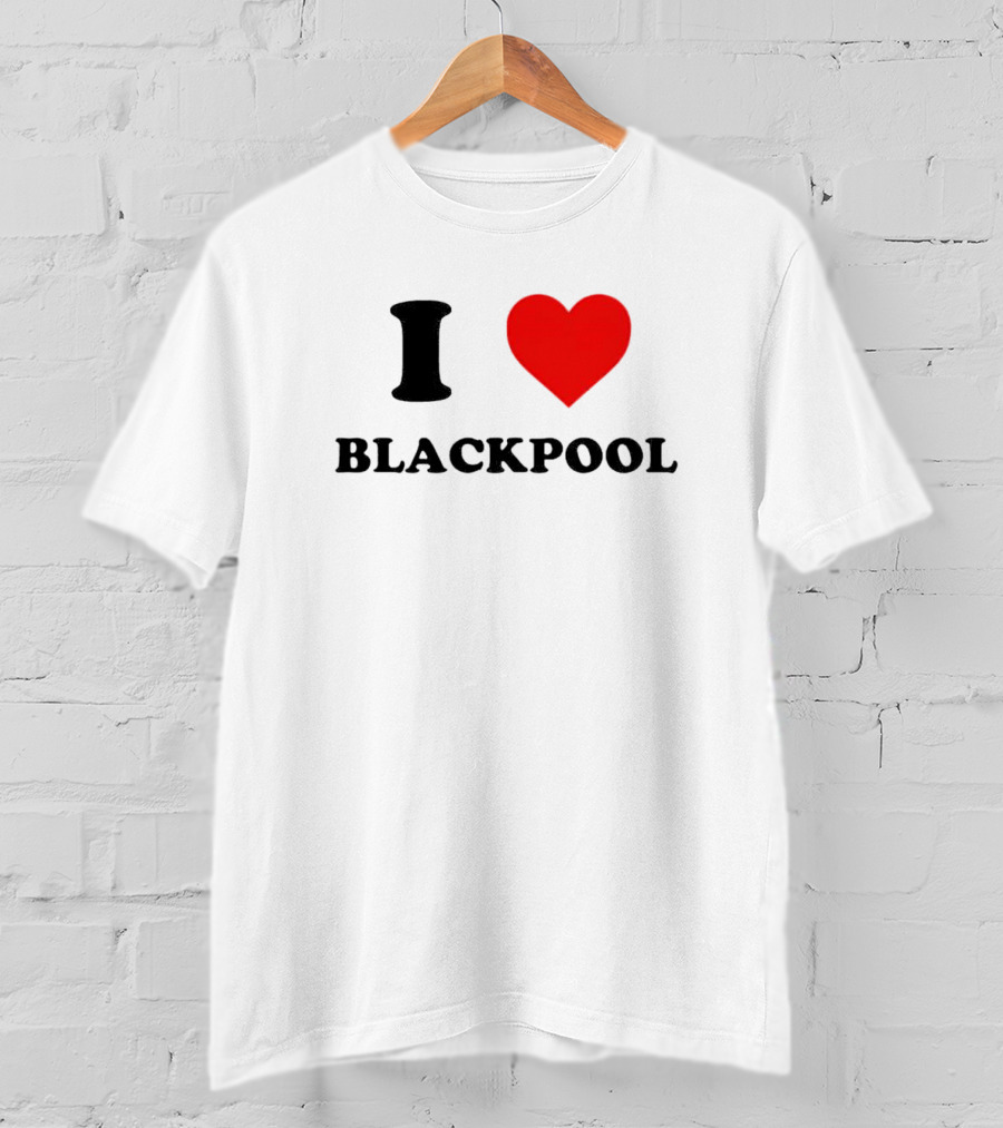 I Heart Blackpool Enthusiast T-Shirt