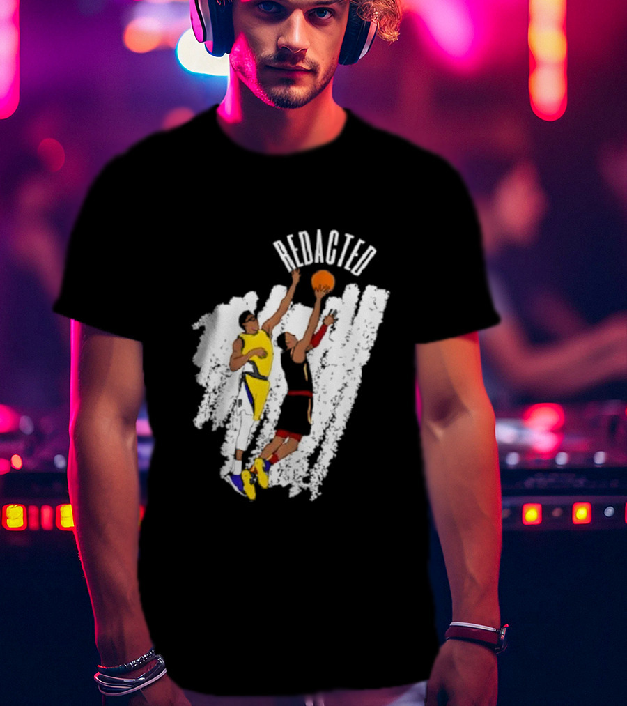 REDACTED Basketball Dunk T-Shirt