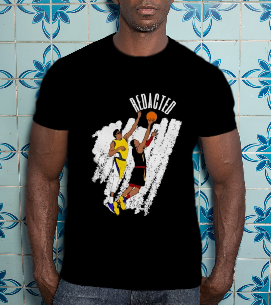 REDACTED Basketball Dunk T-Shirt