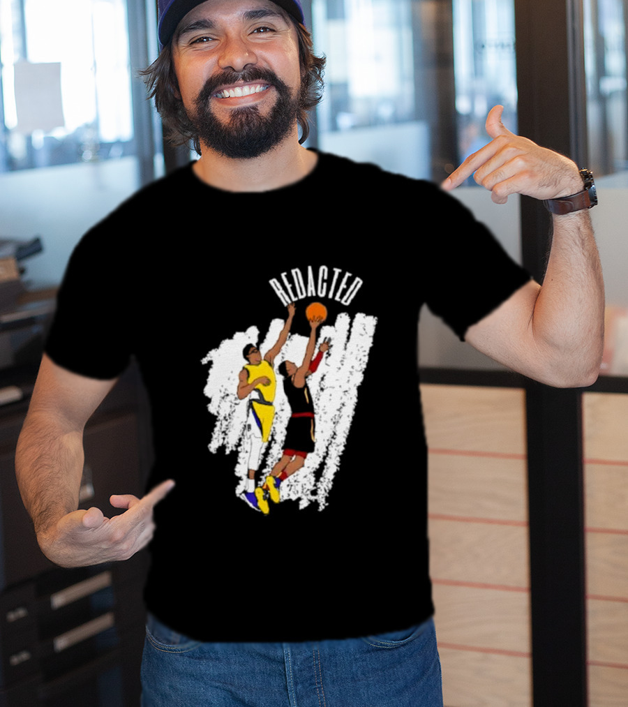 REDACTED Basketball Dunk T-Shirt