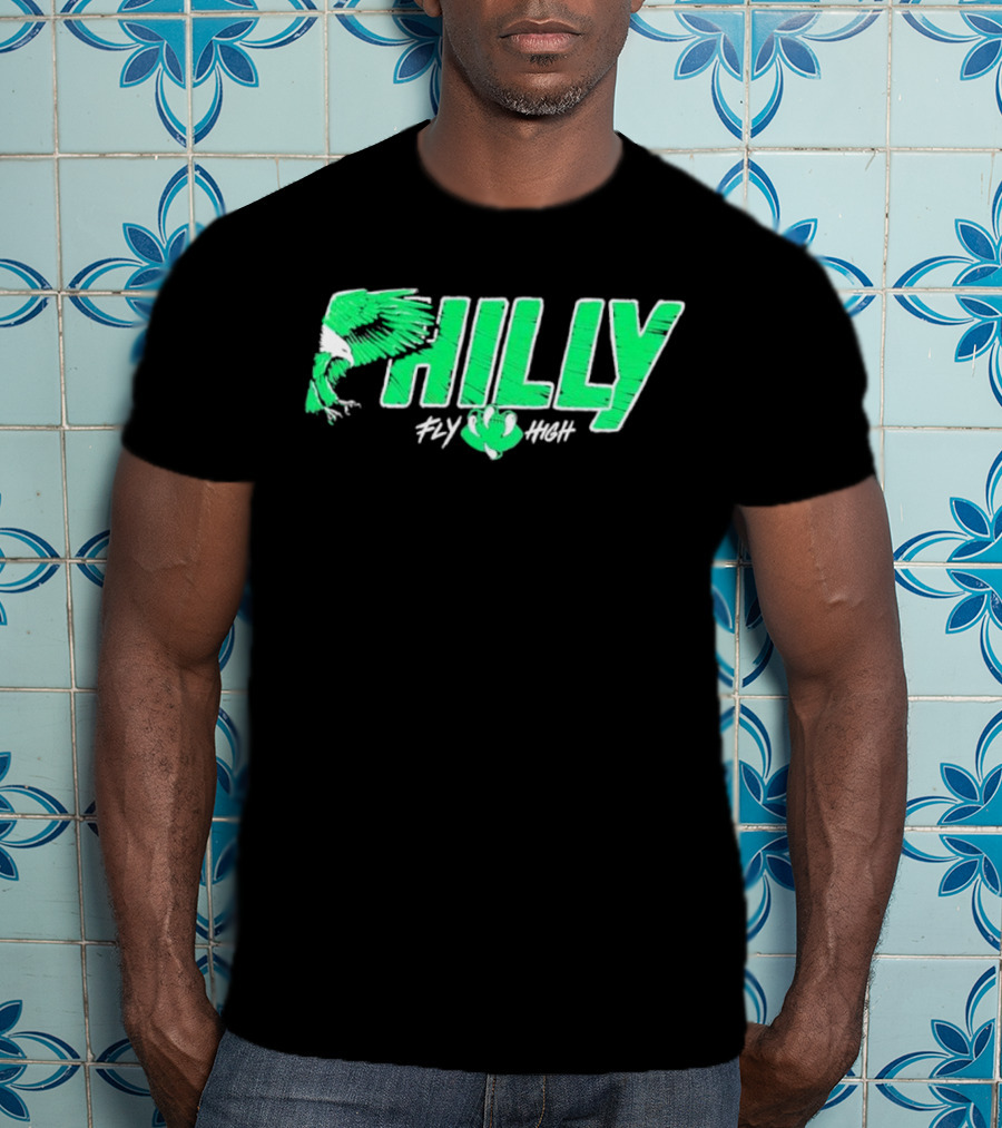 Philly Fly High Football Eagle T-Shirt