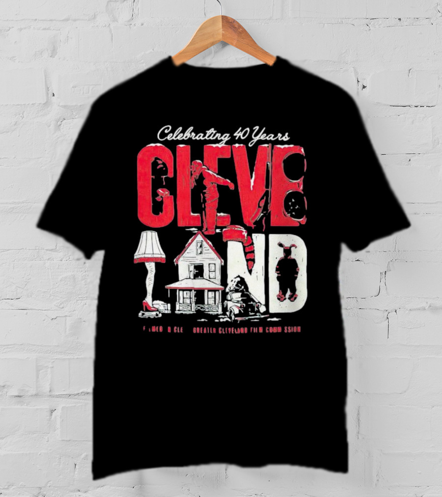 Celebrating 40 Years Cleveland Greater Cleveland Film Commission T-Shirt