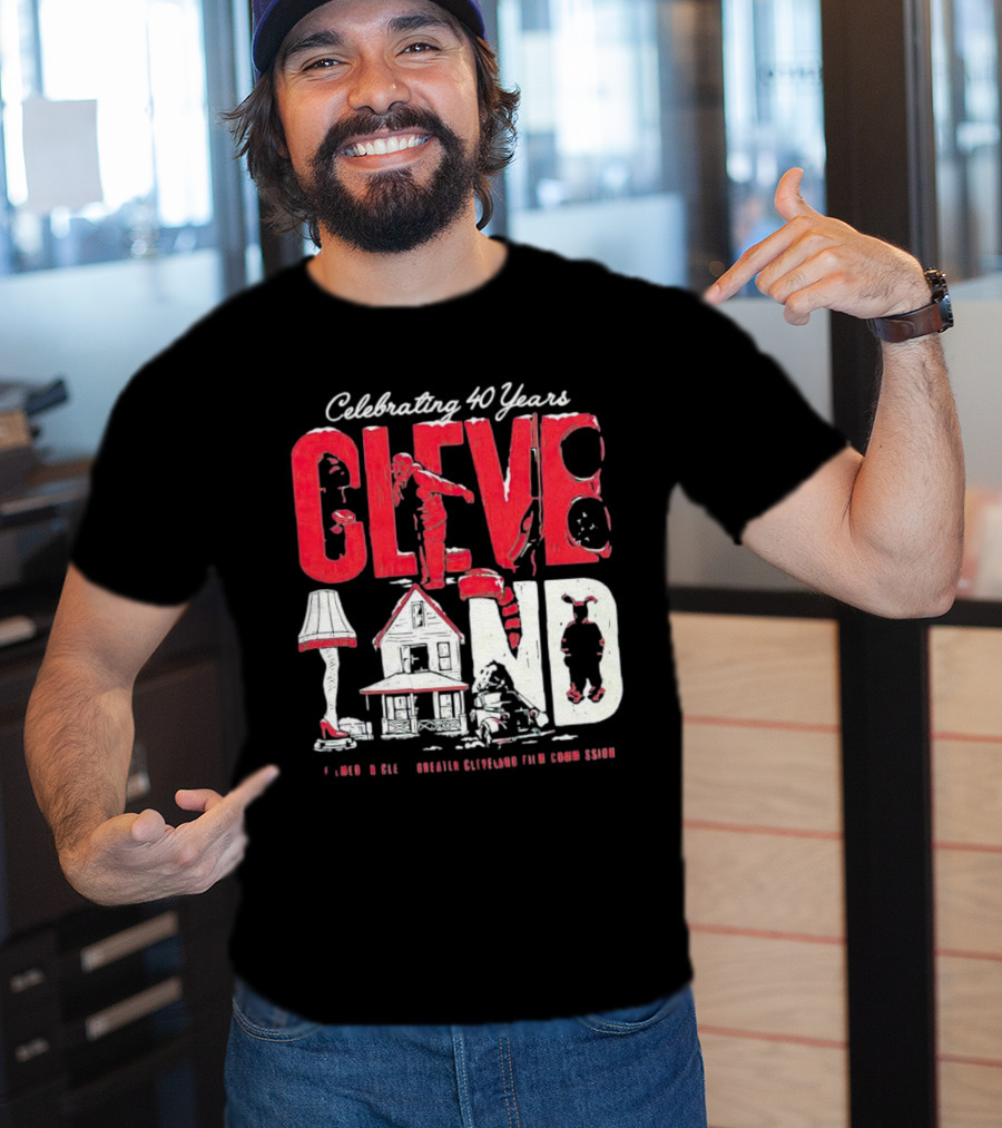 Celebrating 40 Years Cleveland Greater Cleveland Film Commission T-Shirt