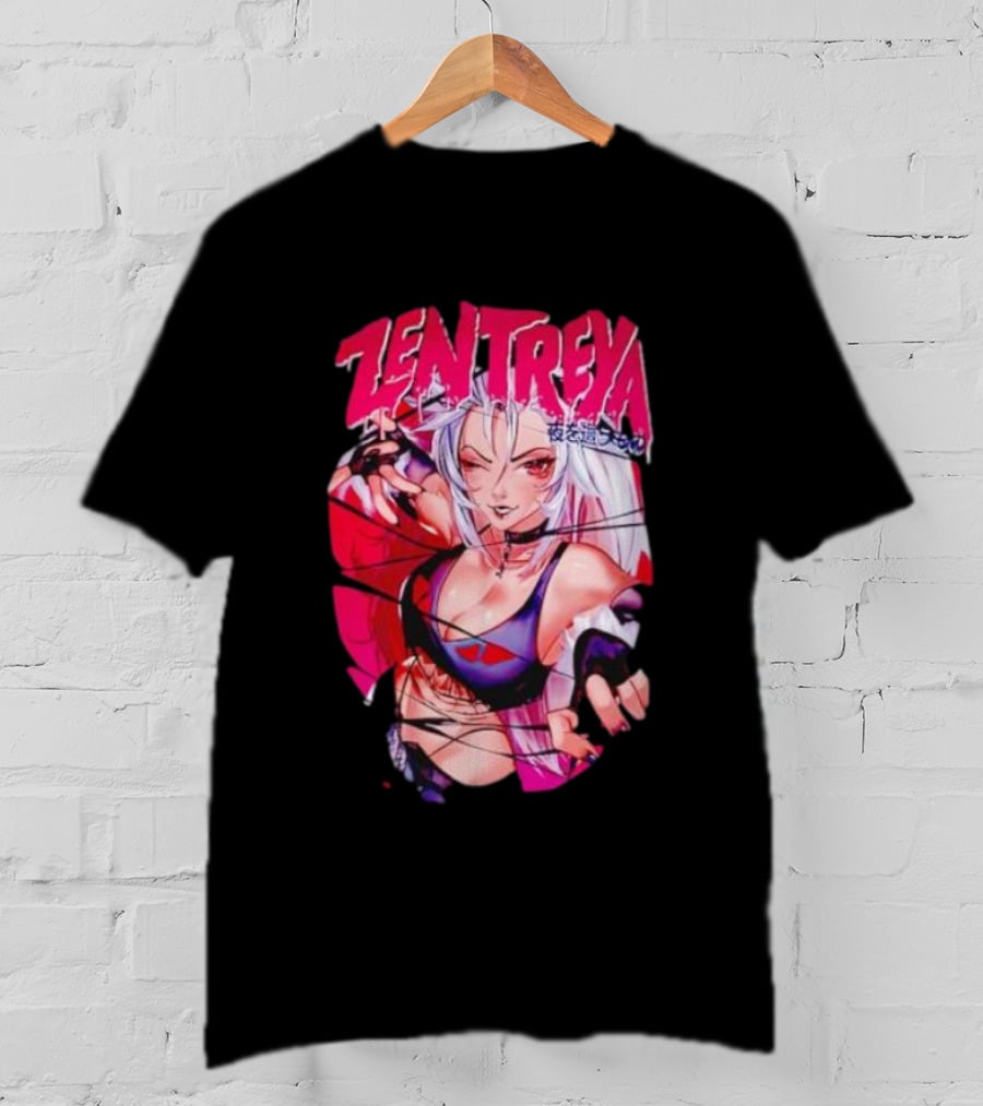 Zentreya Anime Character Halloween Wolf Treya T-Shirt