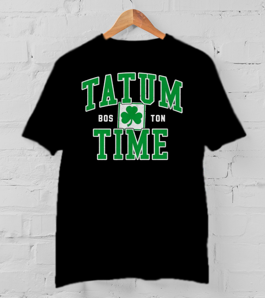 Tatum Time Boston Celtics Vintage T-Shirt