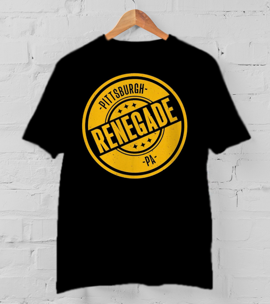 Pittsburgh Renegade PA Vintage Badge T-Shirt