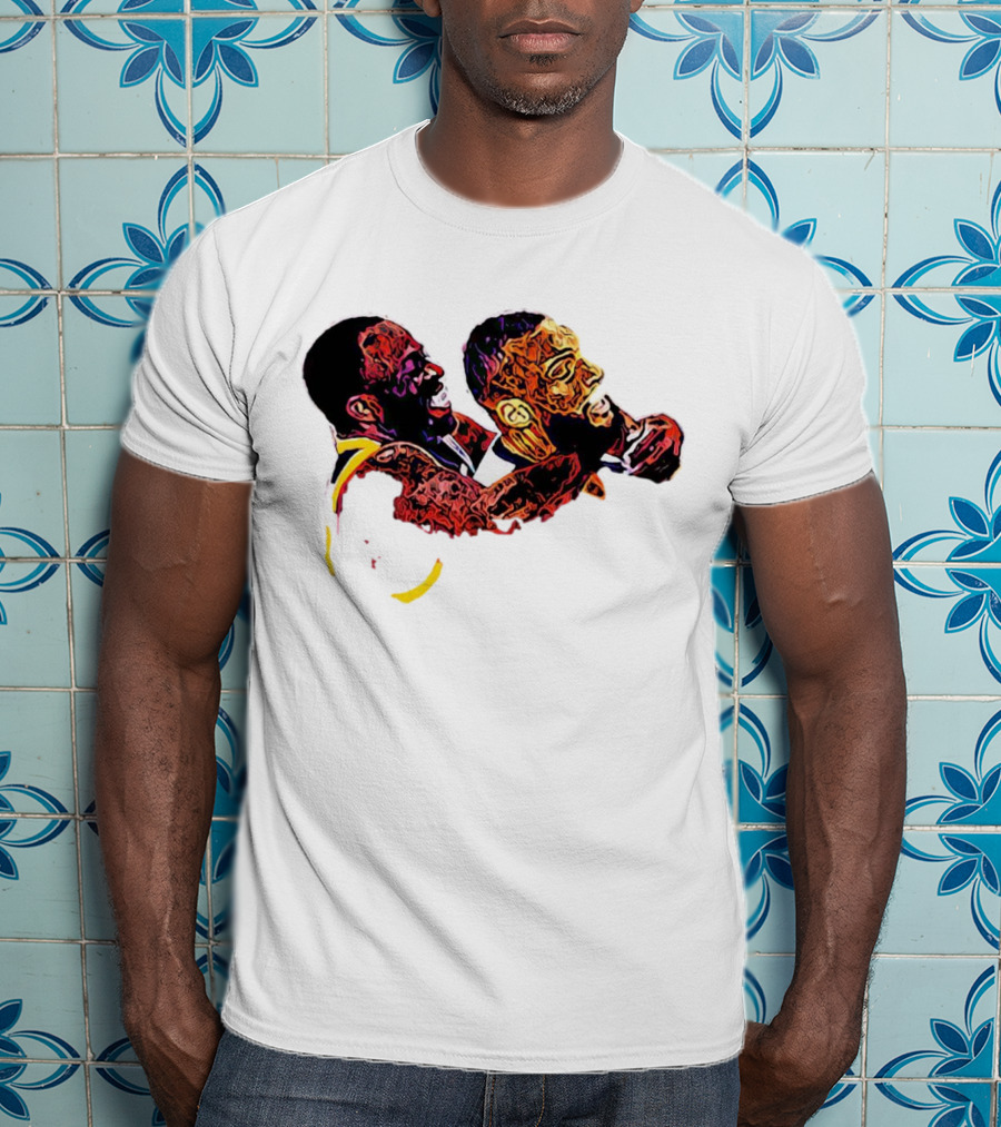 Rudy Gobert Draymond Green Headlock T-Shirt