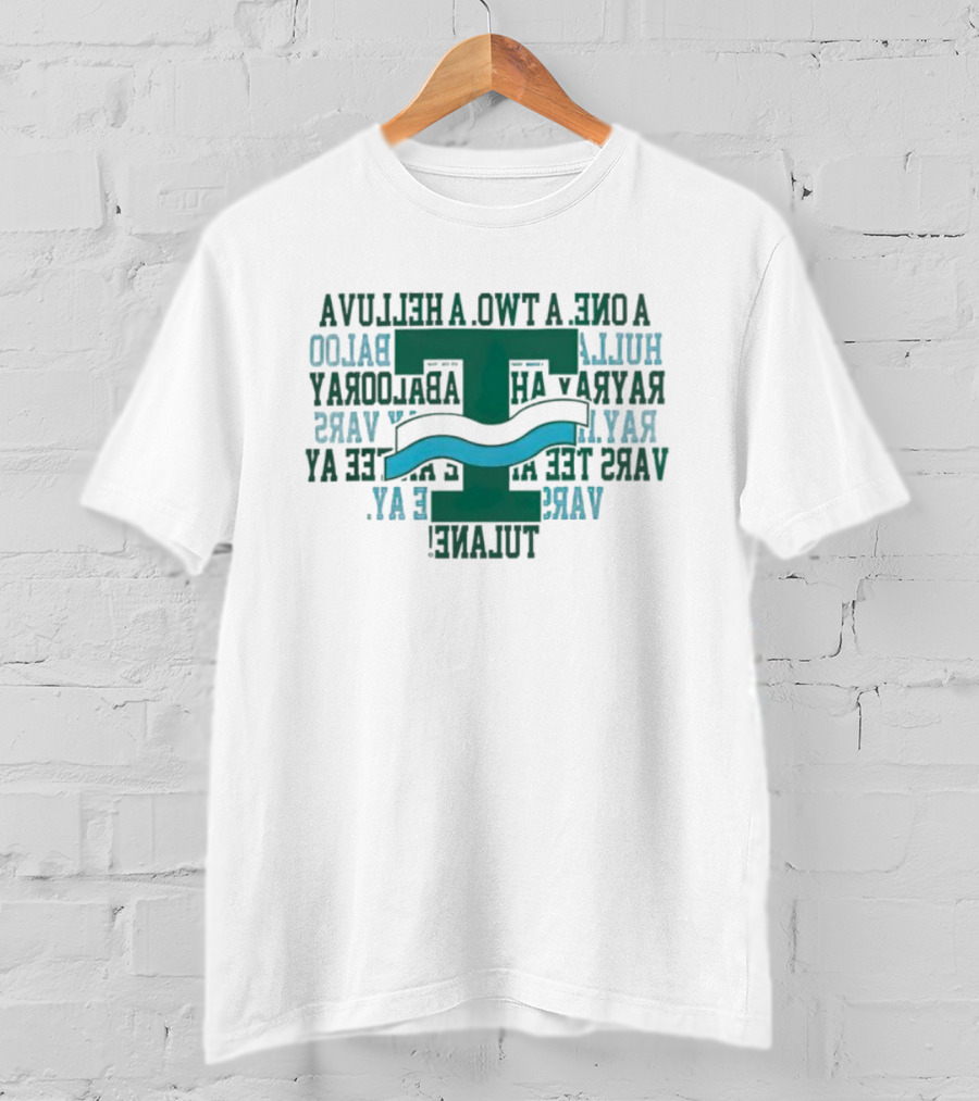 Tulane Green Wave Hullabaloo Homecoming Rally Varsity T-Shirt