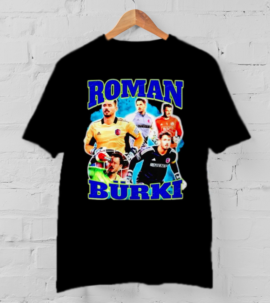 Roman Bürki Soccer Goalkeeper Collage Bootleg T-Shirt