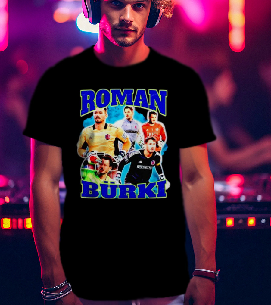 Roman Bürki Soccer Goalkeeper Collage Bootleg T-Shirt