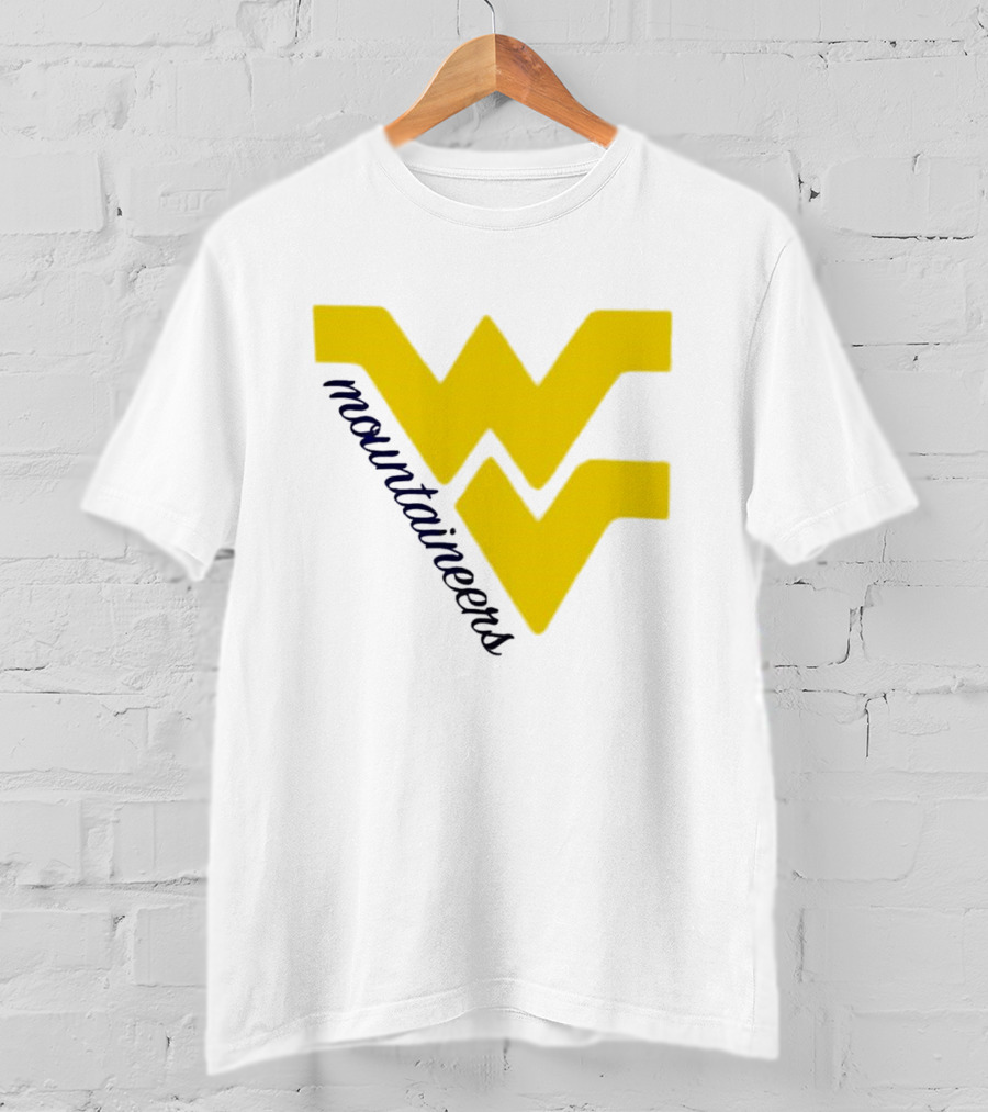 WVU Mountaineers Yellow WV T-Shirt
