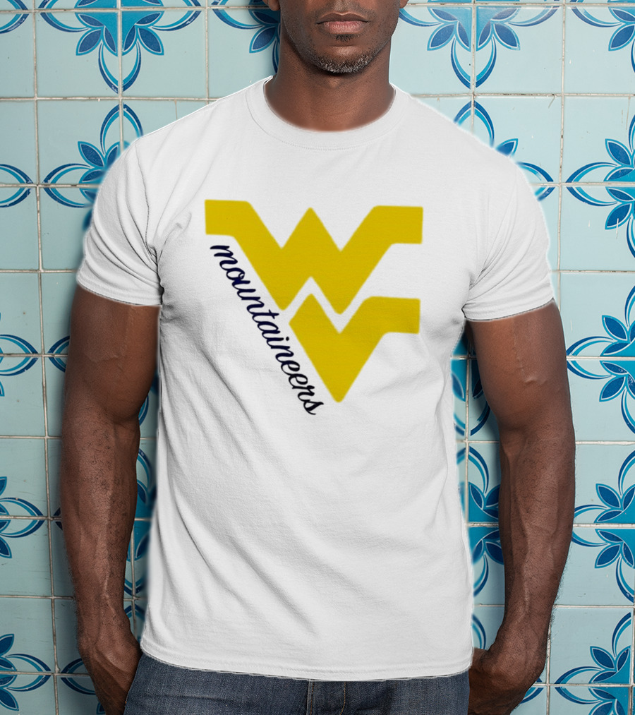 WVU Mountaineers Yellow WV T-Shirt