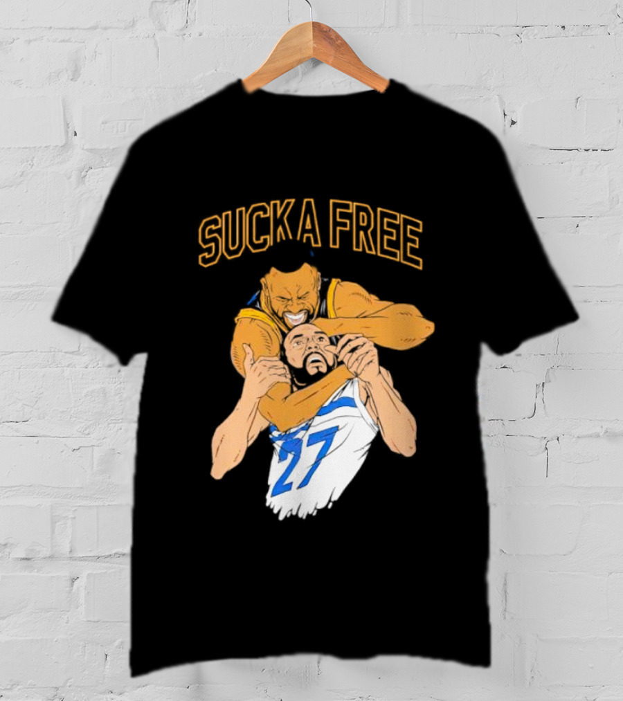 SUCKA FREE Dray Physical Play Basketball Meme T-Shirt