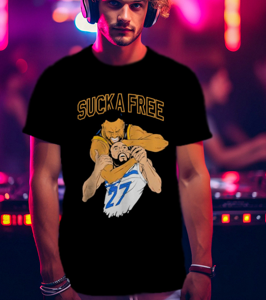 SUCKA FREE Dray Physical Play Basketball Meme T-Shirt