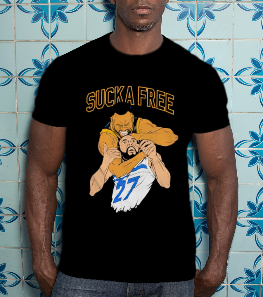 SUCKA FREE Dray Physical Play Basketball Meme T-Shirt