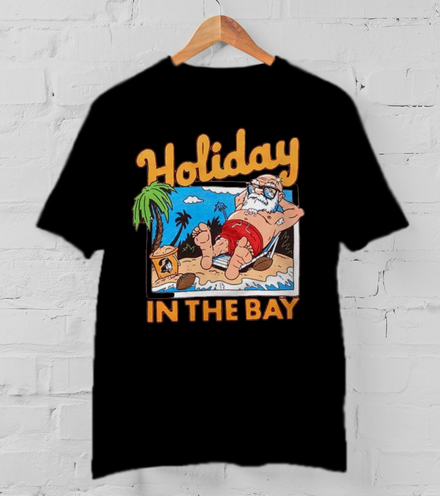 Holiday In The Bay Tampa Bay Buccaneers Christmas T-Shirt