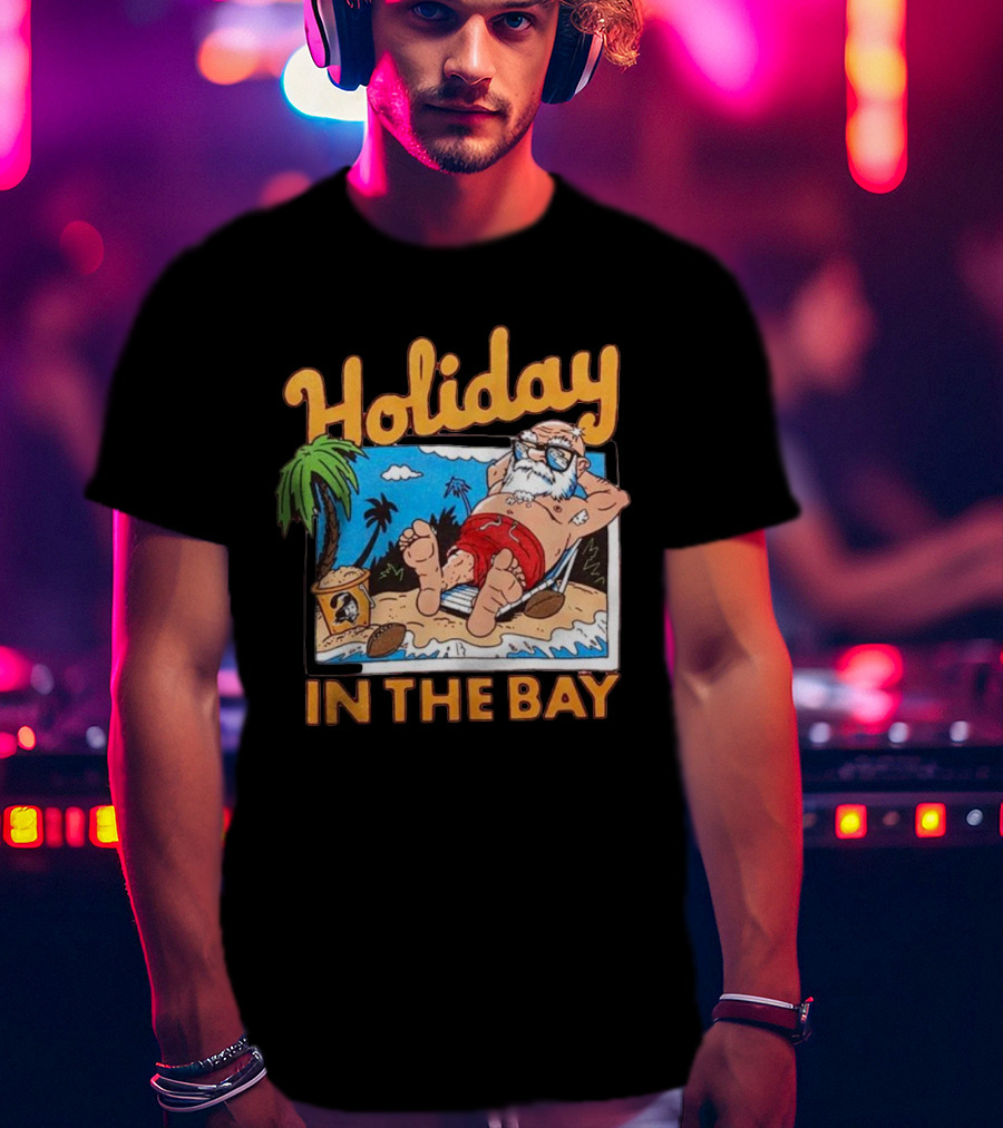 Holiday In The Bay Tampa Bay Buccaneers Christmas T-Shirt