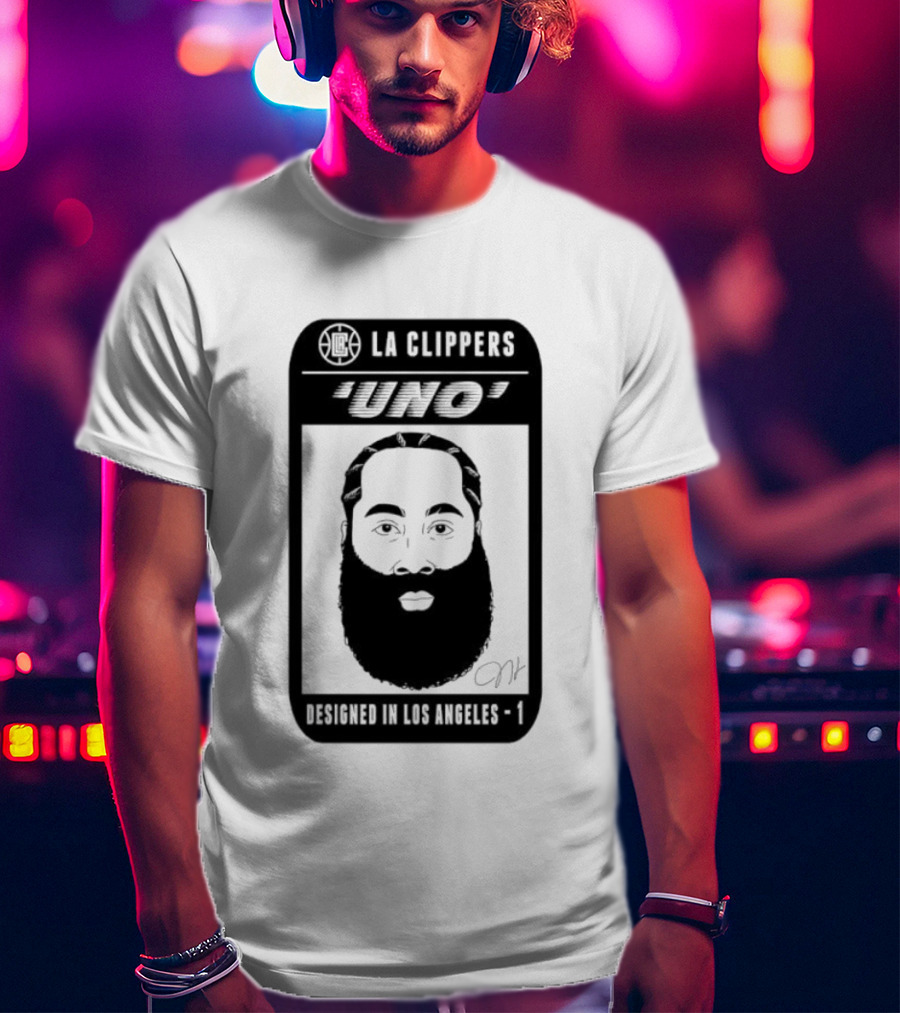 LA Clippers 'UNO' Designed In Los Angeles T-Shirt