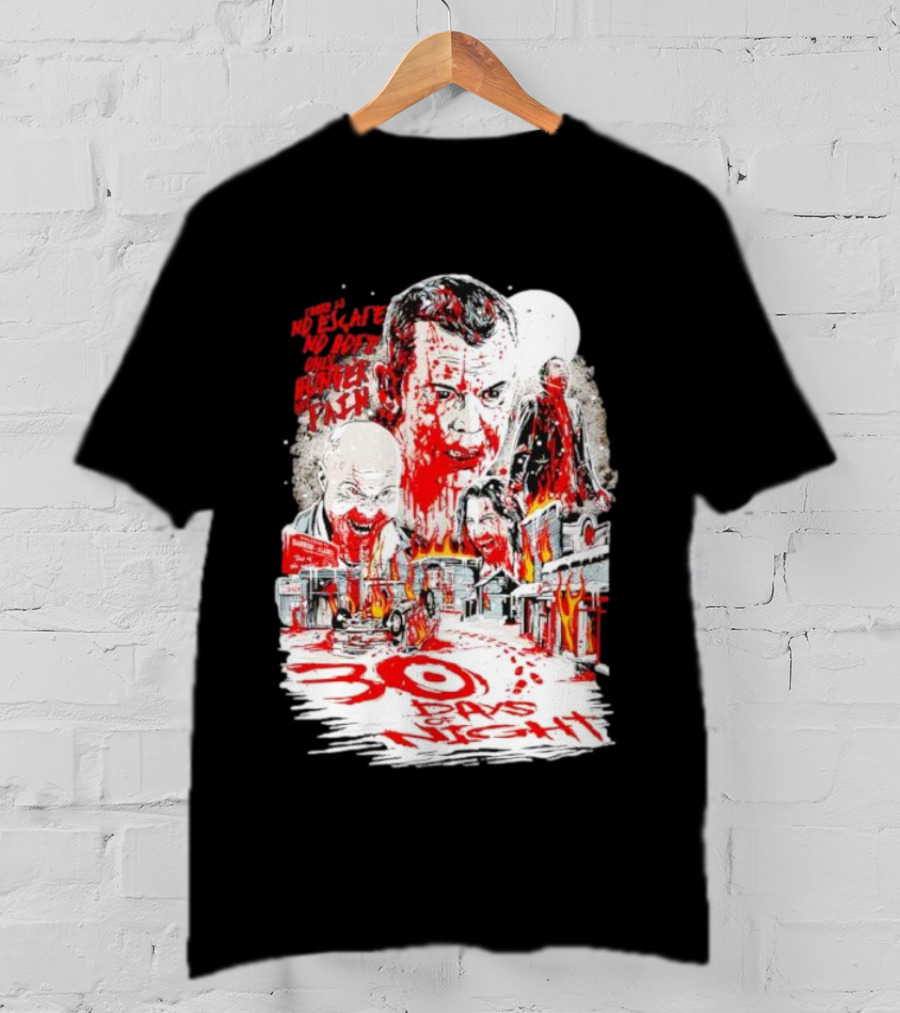 30 Days Of Night No Escape No Hope Only Hunger And Pain T-Shirt