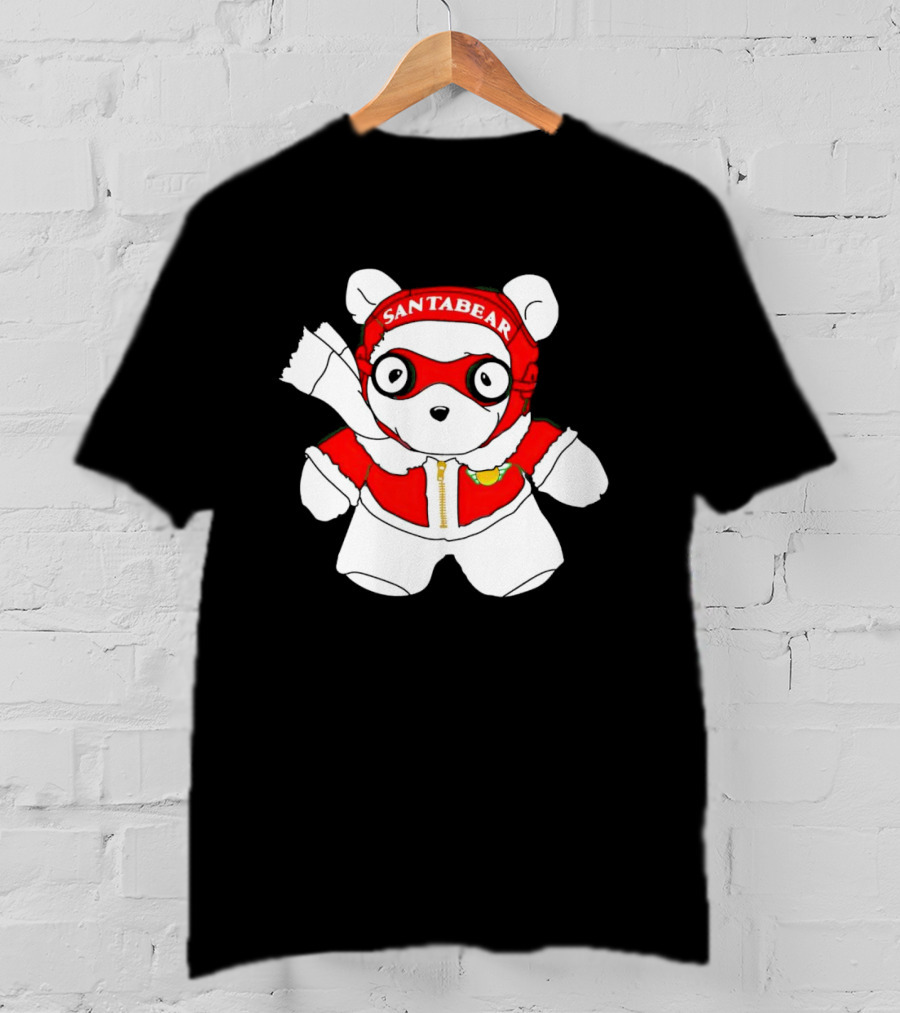 Santa Bear Aviator Christmas Minnesota T-Shirt