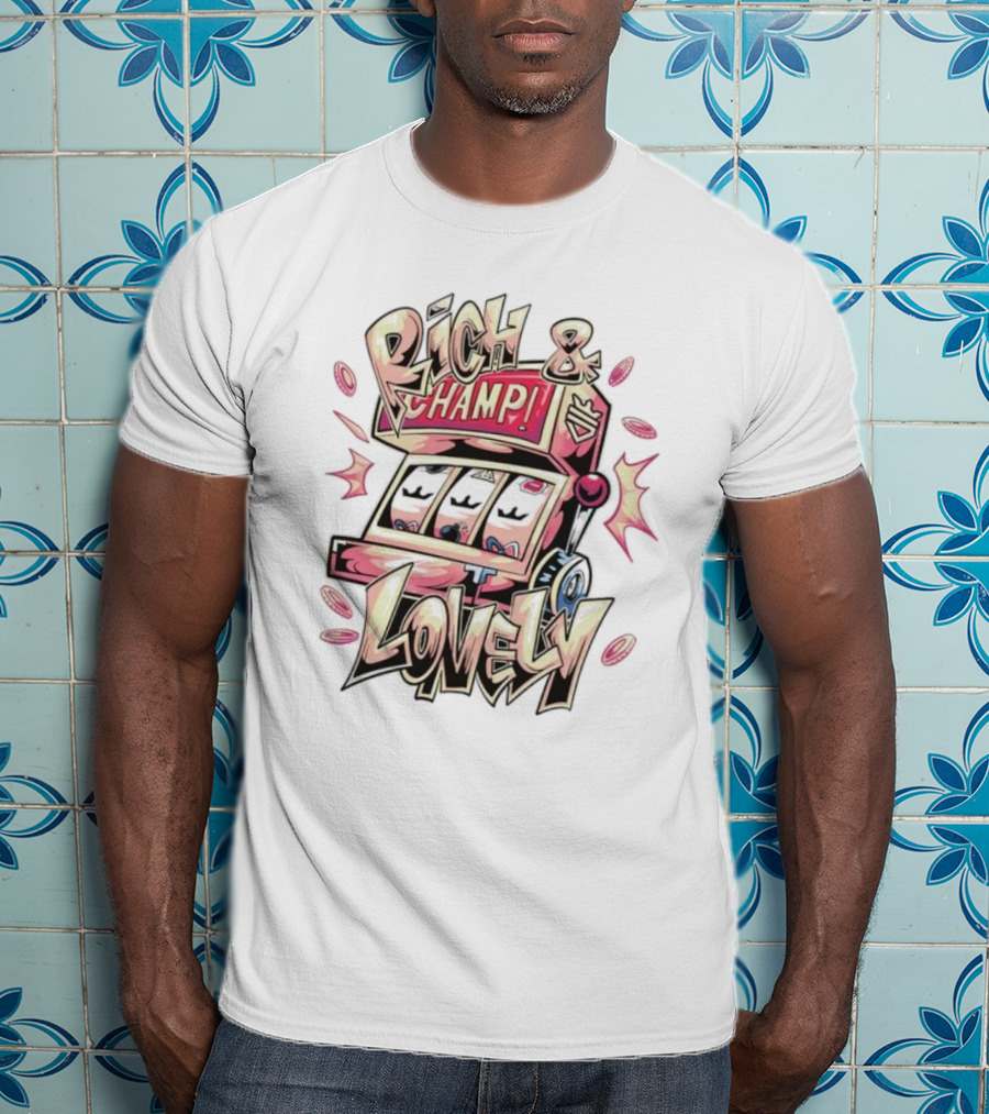 Rich And Champ Lovely Slot Machine Iconic T-Shirt