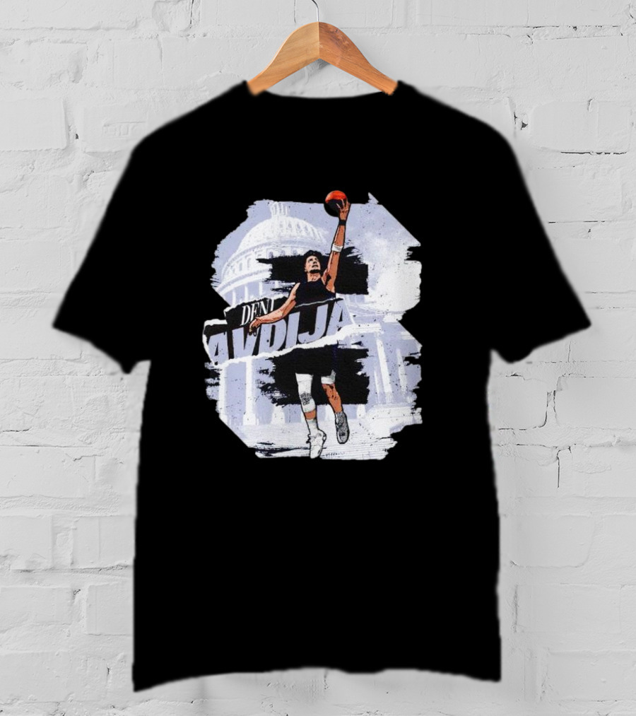 Deni Avdija Basketball Washington Capitol T-Shirt