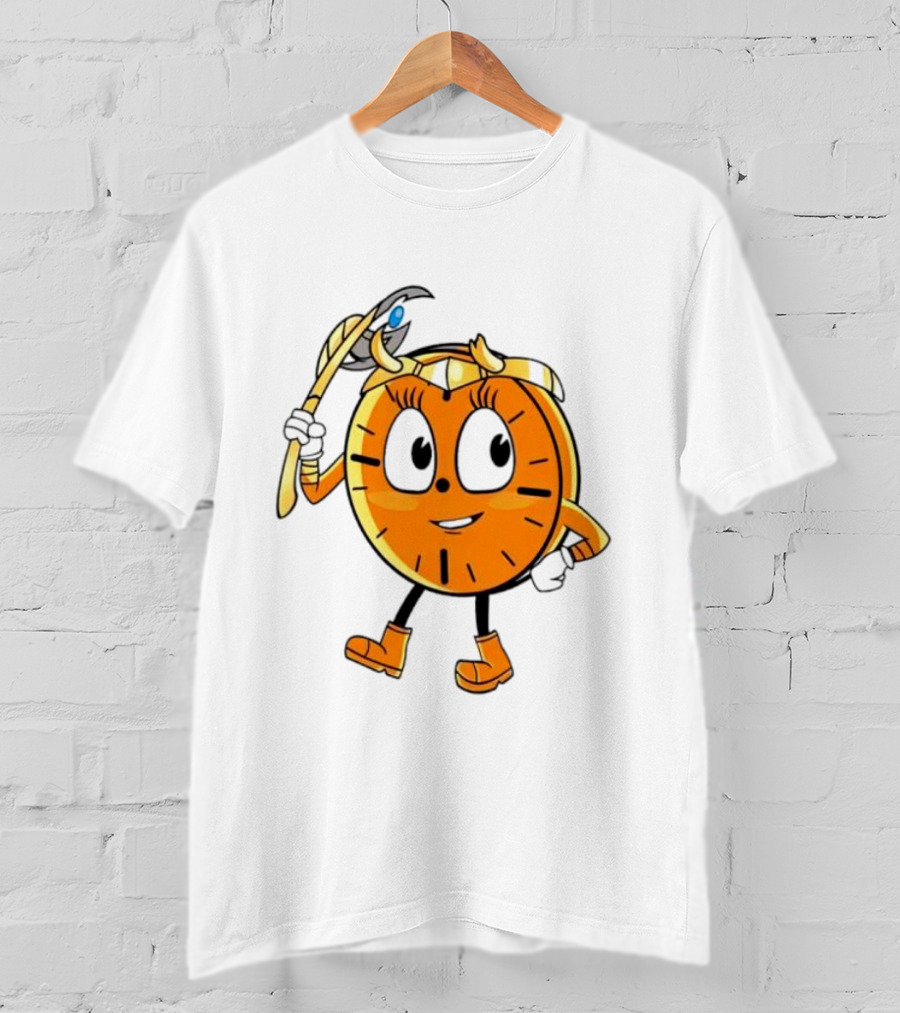 Time For Glorious Purpose Clock Character With Scepter T-Shirt