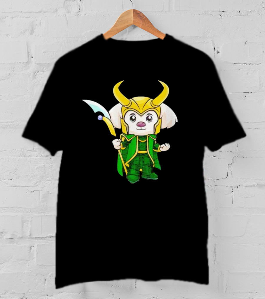 Trickster God Doug Loki Dog Version T-Shirt