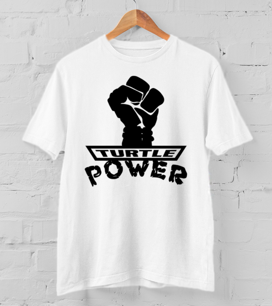 Turtle Power Fist Revolution Bold Iconic T-Shirt