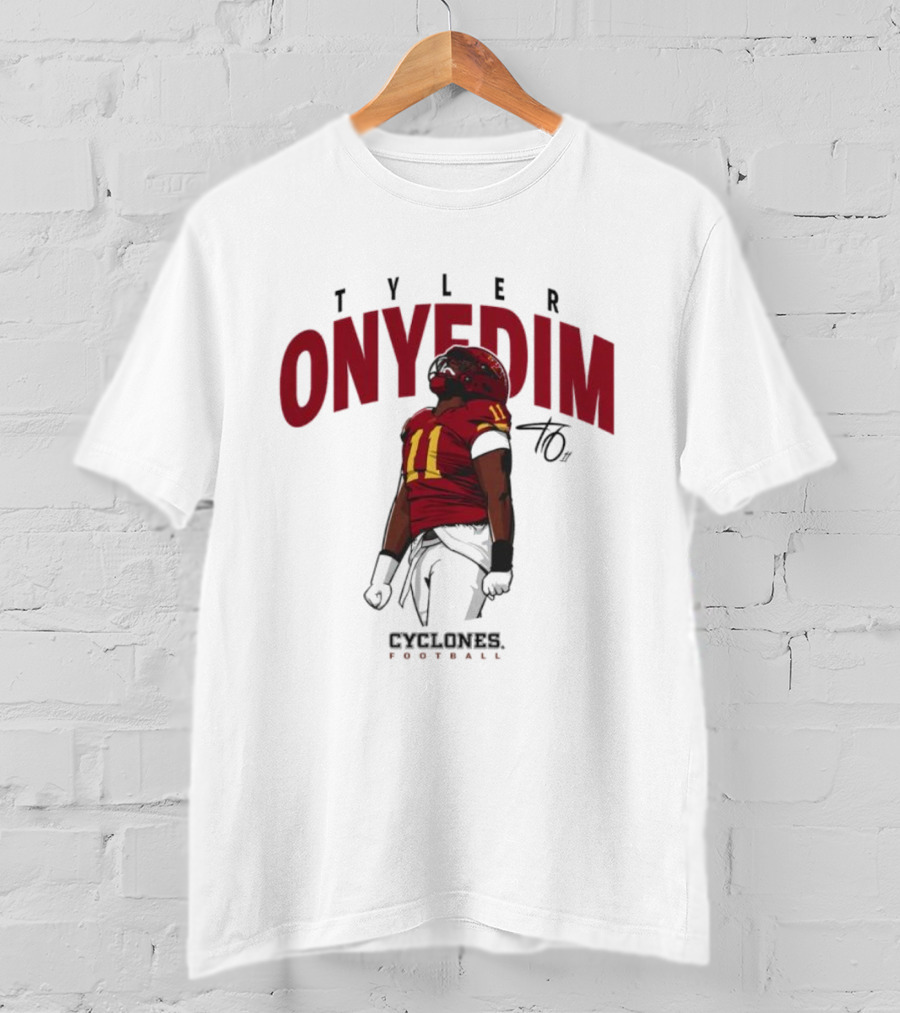 TYLER ONYEDIM Cyclones Football T-Shirt