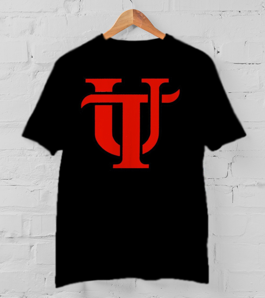 University Of Tampa UT Red Text T-Shirt