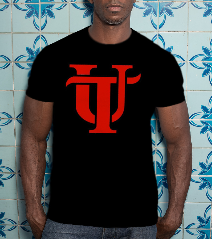 University Of Tampa UT Red Text T-Shirt