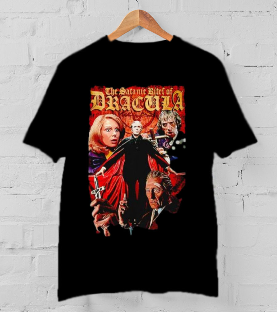 The Satanic Rites Of Dracula Vintage Movie T-Shirt