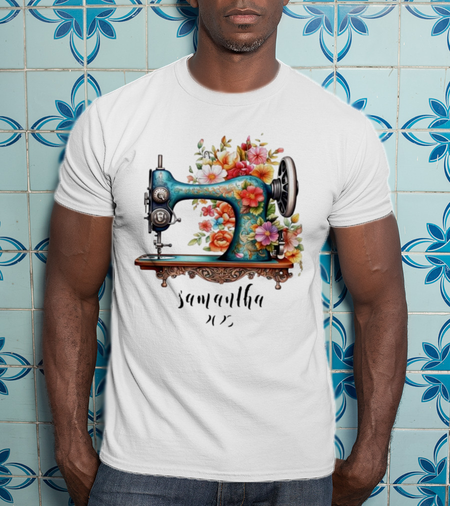 Sewing Machine Samantha Floral T-Shirt