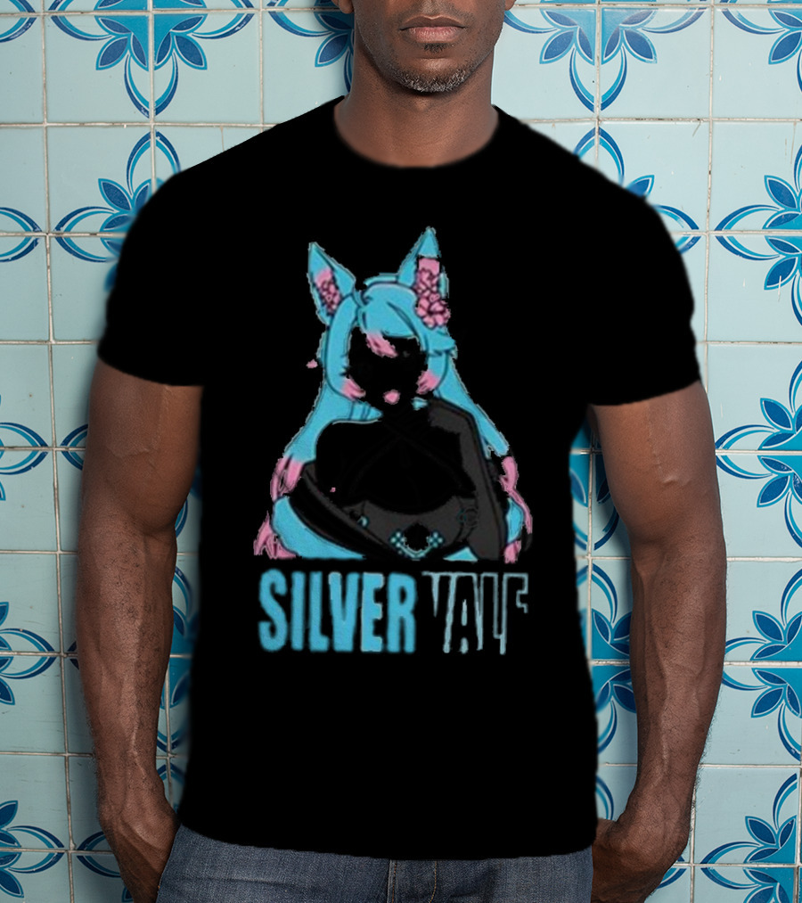 Silvervale Pastel Pop Anime Cat Ear Character T-Shirt