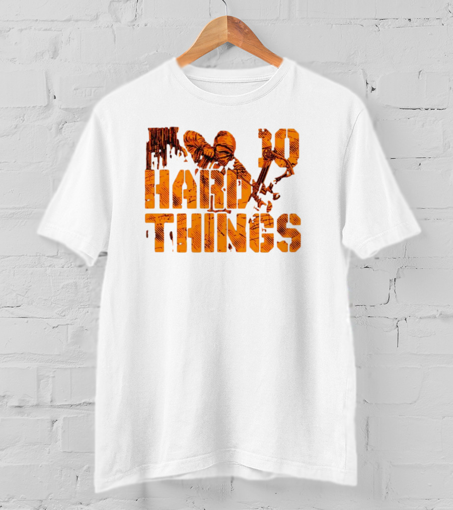 Do Hard Things Archery Bow And Arrow Drawing T-Shirt