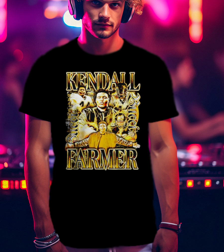 Kendall Buccii Farmer Appalachian Football Star T-Shirt