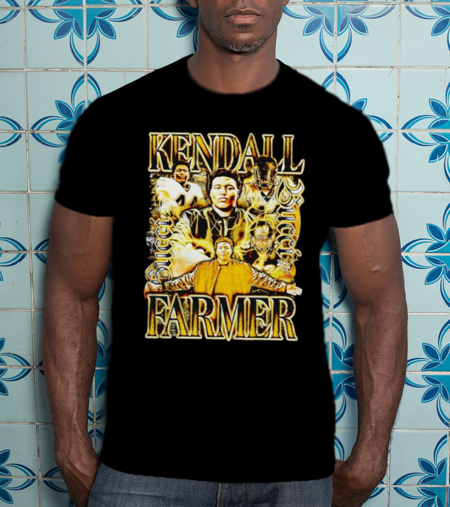 Kendall Buccii Farmer Appalachian Football Star T-Shirt