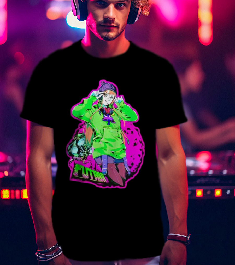 Persona 5 Futaba Sakura Neon Style T-Shirt