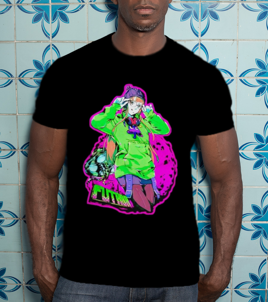 Persona 5 Futaba Sakura Neon Style T-Shirt