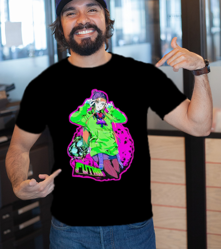 Persona 5 Futaba Sakura Neon Style T-Shirt