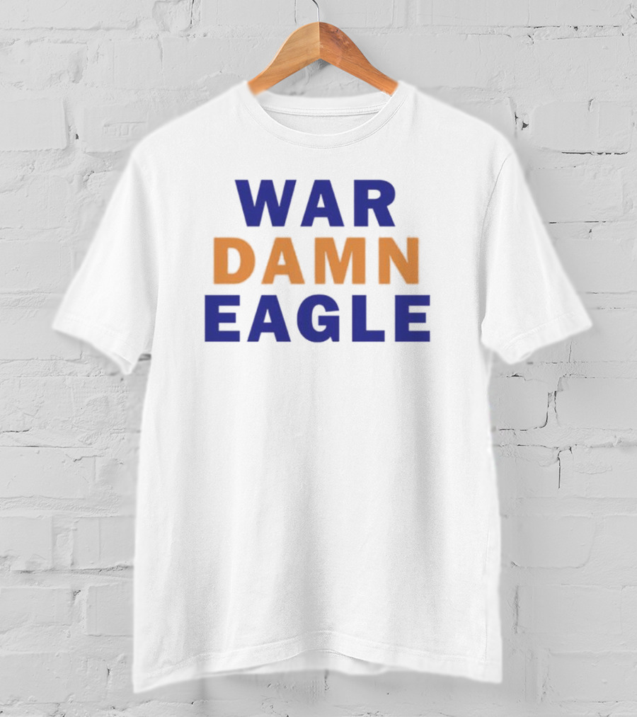 Auburn Tigers War Damn Eagle T-Shirt